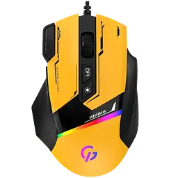 Миша GamePro GM300BL Yellow-Black (GM300Y)