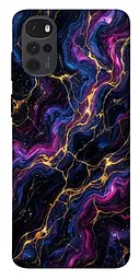 TPU чохол Demsky Purple space marble для Motorola Moto G22