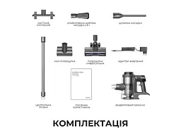 Вертикальний і ручний пилосос Dreame MOVA S7 2 в 1 (V2595E) - мініатюра 9