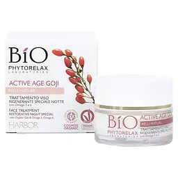 Активный ночной крем для лица Phytorelax Active Age Goji, 50 мл (6015991)