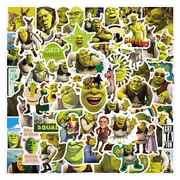 Стікерпак GeekLand Shrek 50 штук - мініатюра 4