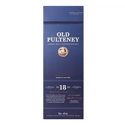 Віскі Old Pulteney 18 yo 46% 0.7 л у подарунковій коробці - мініатюра 4