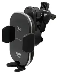 Автомобільний бездротовий зарядний пристрій XON AirCharge Auto (10W) Black/Red (AA2EB 340) - мініатюра 4