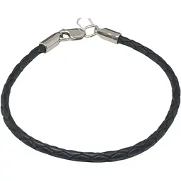 Браслет зі шкіри Tango з срібними вставками. 910064С 19