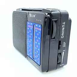 Потужний цифровий портативний FM радіоприймач Golon RX-A06AC - мініатюра 6