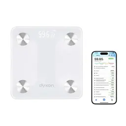 Ваги підлогові DYXON MEGASCALES 200 White (DXNVGMGSCLS200W) - мініатюра 2