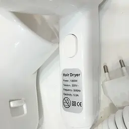 Фен настінний Lidz (WHI)-130.01.91 1000 Вт - мініатюра 4