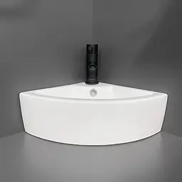 Умивальник VBI Fano white накладний підвісний VBI-015612, Білий - мініатюра 5