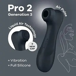 Вакуумний кліторальний стимулятор Satisfyer Pro 2 Generation 3 with Liquid Air - мініатюра 3