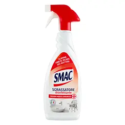 Спрей для чищення ванн Smac Sgrassatore Disinfettante Дезинфікуючий 650 мл (8003650026026)