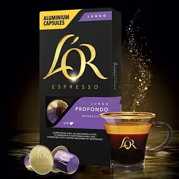 Кава в капсулах L'or Lungo Profondo 10шт (8711000360569) [156760] - мініатюра 7