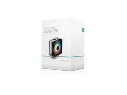 Повітряне охолодження Deepcool AG300 LED (R-AG300-BKLNMN-G) - мініатюра 2