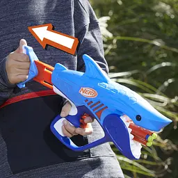 Бластер іграшковий Hasbro Nerf Wild Sharkfire (F8645) - мініатюра 8