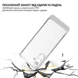 Чохол до мобільного телефона BeCover Anti-Shock Samsung Galaxy A27 SM-A276 Clear (715679) - мініатюра 5