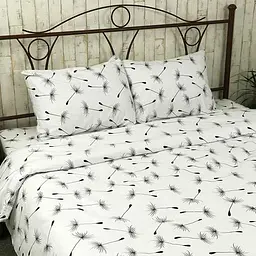 Наволочка Руно Fly White, бязь набивна, 70х70 см, комбінований (38.114Б_Fly white) - мініатюра 3