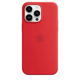 Чохол Silicone Case з MagSafe для Apple iPhone 14 Pro Max (Product Red) ААА [72715] - мініатюра 3