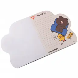 Папір для нотаток Yes To Do Line Friends boy 52 аркуші 16.5х20 см планшет з магнітом (170325) - мініатюра 2