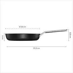 Сковорідка Fiskars Taiten OPTIHEAT™, 28 см (1066948) - мініатюра 2