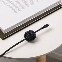 Кабель Native Union Night Cable USB-C to Lightning Cosmos Black 3 м (NCABLE-CL-COS-AP) - мініатюра 4