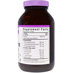 Лецитин Bluebonnet Nutrition натуральний 1365 мг 180 капсул - мініатюра 2