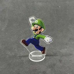 Акрилова колекційна фігурка Chibi Super Mario Луїджі 10 cм