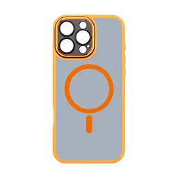 Чехол для Apple iPhone 16 Pro Max, Unit MagSafe SE, оранжевый, с защитой камеры, магсейф, противоударный, магнитный, панель-накладка с MagSafe, с поддержкой беспроводной зарядки, TPU+PC, защита всего корпуса, ударопрочный, ArmorStandart (ARM81151)