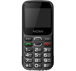 Телефон Nomi i2320 Black UA UCRF - мініатюра 3