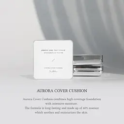 Кушон тональний №23 Dr. Althea Aurora Cover Cushion SPF 50+, PA +++, 15 гр х 2 шт. - мініатюра 3