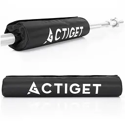 Накладка (бампер) на гриф Actiget Barbell Pad ACT0057 Black - мініатюра 2