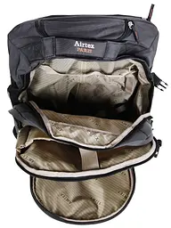 Дорожня сумка-рюкзак на колесах Airtex 560/3 64×41×25см M 42,6л Темно-сірий - мініатюра 10