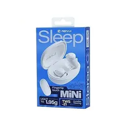 Бездротові навушники TWS REMAX Sleep True Wireless Stereo Music Call Earphones TWS-21 Beige - мініатюра 3