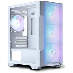 Корпус MSI MAG FORGE M100R, білий, без БЖ, Micro Tower, для Micro-ATX / Mini-ITX, 1xUSB 3.2 / 2xUSB 2.0, макс. CPU - 160 мм / VGA