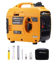 Генератор інверторний MaXpeedingRods 1.2 кВт, ручний запуск MXR1500 - мініатюра 5