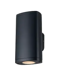 Вуличний світильник Kanlux 38882 ZEVI GU10 2x10 IP54 чорний