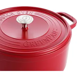 Каструля GreenPan Featherweights  з кришкою 22 см 3.3 л червона (CC005432-001) - мініатюра 2