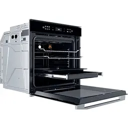 Духова шафа електрична Whirlpool 73 л A+ дисплей конвекція телескопічні напрямні чорний - мініатюра 8