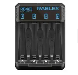 Зарядний пристрій для акумуляторів RABLEX RB 403 АА/ААА