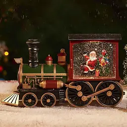 Новорічний нічник XMAS 2110 Snow Water Lantern, лід нічник на батарейках у дитячу | нічник на батарейках (ST)
