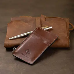 Чоловічий шкіряний картхолдер GRANDE PELLE 6,5х12 см acs0018804 - мініатюра 8