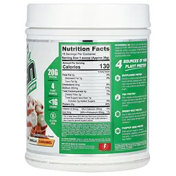 Рослинний Протеїн Plant Protein - 567г Ваніль-Карамель - мініатюра 2