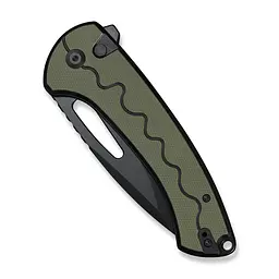 Ніж складаний Sencut Squiggy S24082A-2 Black/Green - мініатюра 5