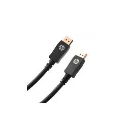 Кабель мультимедійний DisplayPort M to DisplayPort M 3.0m V1.2 4K60Hz black HP (HP_DHC-DP01-3M) - мініатюра 2