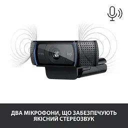 Веб-камера Logitech C920S Pro HD Black (960-001252) - мініатюра 6