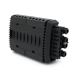 Муфта оптична Merlion ML-OP-F203, герметична, 4 введення, до 4-х касет, до 96 зварок у два шари, матеріал ABS - мініатюра 2