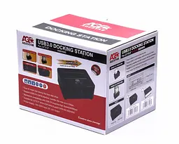 Зовнішня кишеня 2.5/3.5 SATA HDD/SDD USB3.0 Agestar 3UBT7 Black - мініатюра 4