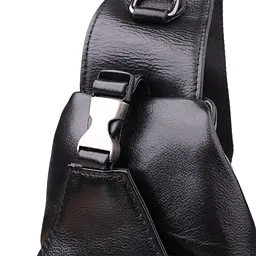 Чоловіча сумка через плече з натуральної шкіри Vintage 19х32х8 см sum0028982 - мініатюра 5