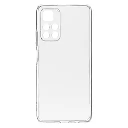Прозрачный чехол для Xiaomi Poco M4 Pro 5G с защитой камеры, тонкий, силиконовый, бесцветный, ударопрочный, противоударный бампер с закрытой камерой, ArmorStandart (ARM60684)