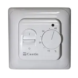 Терморегулятор механічний Castle RTC 70.26 білий