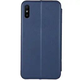 Чохол-книжка Classy Leather Case для Xiaomi Redmi 9A/9AT [Dark Blue] [66661] - мініатюра 3