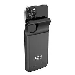 Чохол-акумулятор XON PowerCase для iPhone 12 6800 mAh Чорний (PCBS1112168B 2841) - мініатюра 5